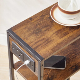 Entryway Console Sofa Display Table With Charging Station - thumbnail 5