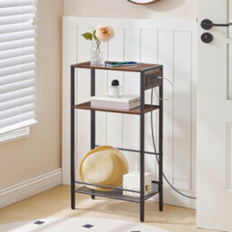 Entryway Console Sofa Display Table With Charging Station - thumbnail 4
