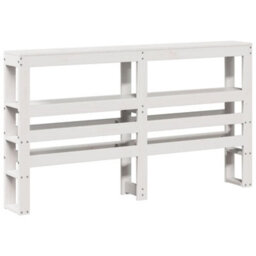 Berkfield Senior Bed With Headboard Without Mattress White 140X200 Cm - thumbnail 8
