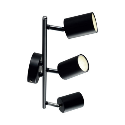 Nordlux Explore Metal Spot Light Adjustable Head Black,mains - image 1