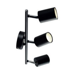 Nordlux Explore Metal Spot Light Adjustable Head Black,mains - thumbnail 1