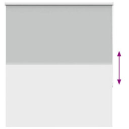Walplus Light Grey Blackout Roller Blind 120X175 Cm, Fabric Width 116.6 Cm Polyester - thumbnail 9
