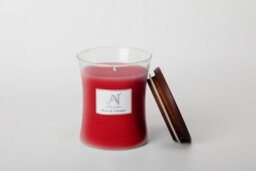 Aroma Naturals Candle 320G Black Cherry Shea Butter Wax 50H Burn Time - thumbnail 1
