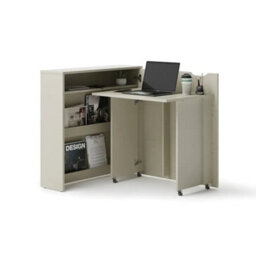 Arte Work Concept Slim Cashmere Convertible Hidden Desk 90Cm - Right - thumbnail 2