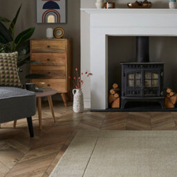Naturelle Mayfair Esme 80X150Cm Stone Wool Rug - thumbnail 7