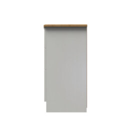 Lancaster 6 Drawer Wide Chest In Cream & Oak (Ready Assembled) - thumbnail 2