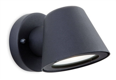 Luminosa Lighting Luminosa Elan Led 1 Light Outdoor Wall Light Black Ip44