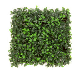 Pack Of 12 Best Artificial Laurel Leaf Hedging Mats 50Cm X 50Cm (3 Square Metres) Artificial Plant Privacy Garden Screen - thumbnail 3
