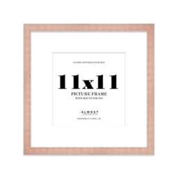 "11X11"" Bronze Picture Frame - 11X11"" Square Frame With 9X9"" Mount For 11X11""/9X9"" Pictures Art Deco Style Room Decor, 1 Pack"
