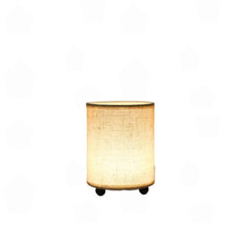 Amorly 1 Pack Minimalist Printed Fabric Desk Lamp,usb Powered Warm White Ambient Light, Decorative Table Lamp For Bedroom Home Decoration - thumbnail 1