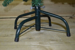 Samuel Alexander 7.5Ft (2.2M) Green Spruce Pencil Pine Christmas Tree With Metal Stand - thumbnail 7