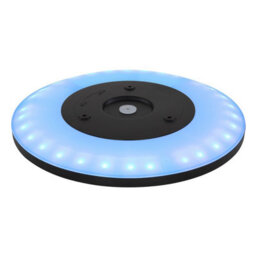 Luminosa Lighting Luminosa Sapana 30Cm Round Flush Ceiling Light Black Ip44 1X Rgb Led Dimmable 3000-6000K Remote Control Timer - thumbnail 6