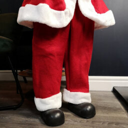 Samuel Alexander 1.1M Traditional Standing Santa Claus Christmas Decoration With Gift Sack - thumbnail 8