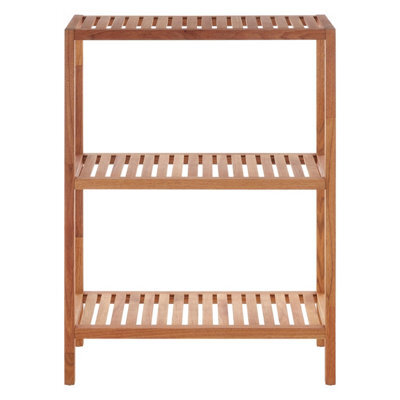 Orsina Arla 3 Tier Wooden Bathroom Shelf Unit - image 1