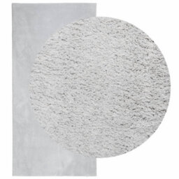 Berkfield Rug Huarte Short Pile Soft And Washable Grey 100X200 Cm - thumbnail 3