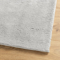 Berkfield Rug Huarte Short Pile Soft And Washable Grey 100X200 Cm - thumbnail 4