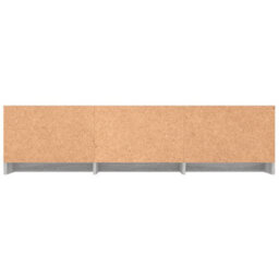 Berkfield Tv Cabinet Grey Sonoma 140X40X35.5 Cm Engineered Wood - thumbnail 5