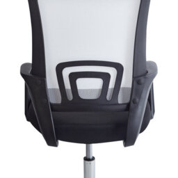 Beliani Office Chair Solid Black/ White - thumbnail 5