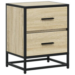 Berkfield Bedside Cabinets 2 Pcs Sonoma Oak 40X31X50 Cm Engineered Wood - thumbnail 6