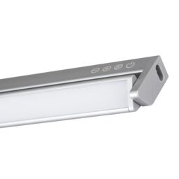 GoodHome Idonie Silver Effect Mains-Powered Led Warm White & Neutral White Under Cabinet Light Ip20 (L)559mm (W)25mm - thumbnail 4