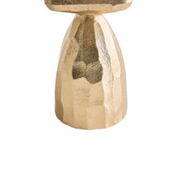 Beliani Candle Holder Kradenik Metal 33 Cm Gold - thumbnail 5