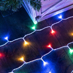 Christmas Tree World Ctw White Cable 1000 Led Multifunction String Light Set - Multicolour - thumbnail 3