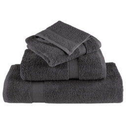 Berkfield 8 Piece Premium Towel Set Solund Anthracite 600 Gsm - thumbnail 4