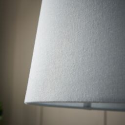 Inlight Lewell Duck Egg Linen Effect Contemporary Cylinder Light Shade (D)40Cm - thumbnail 3