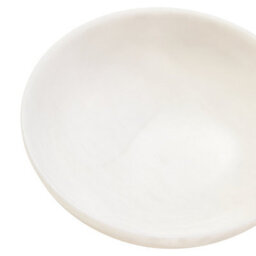 Orsina Marmore White Marble Bowl - thumbnail 3