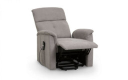 iLikeStores Rise & Recline Chair - Taupe Chenille - thumbnail 2