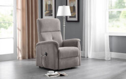 iLikeStores Rise & Recline Chair - Taupe Chenille - thumbnail 7
