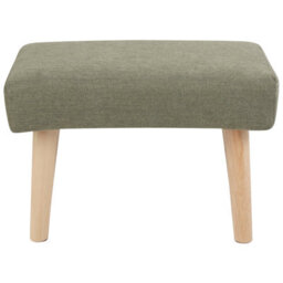 Beliani Fabric Footstool Green Takoma Ii - thumbnail 4