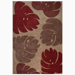 Modern Nature Print Easy To Clean Dining Room Rug-200Cm X 285Cm - thumbnail 5