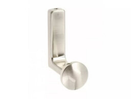 B2C Coat Hat Hooks Twin Robe Door Dress Bathroom Towel Bag Wall Hanger Brushed Steel Arco - thumbnail 1