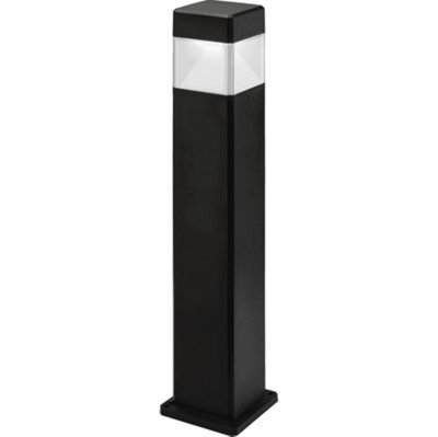 Knightsbridge Blp10Cct Outdoor Ip65 10W Led Cct Polycarbonate Moulded Bollard In A Black Finish