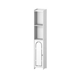 Slim Tall White Bathroom Storage Cabinet - thumbnail 4