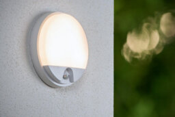 Lucide Hups Ir - Pir Wall Light Outdoor - Led - 1X10W 3000K - Ip54 - White - thumbnail 3