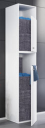 Vcm Bathroom Furniture High Cabinet Dreso White H. 184 X W 35X D. 39 Cm - thumbnail 3
