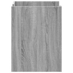 Berkfield Bedside Cabinet Grey Sonoma 45X50X65 Cm Engineered Wood - thumbnail 5
