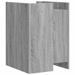 Berkfield Bedside Cabinet Grey Sonoma 45X50X65 Cm Engineered Wood - thumbnail 6