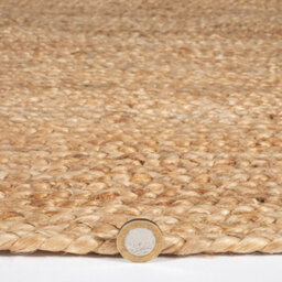 Naturelle Stockport 80X150Cm Natural Handbraided Rug - thumbnail 4