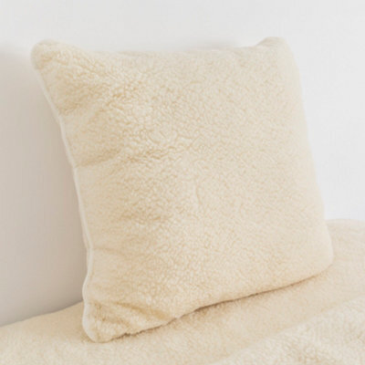 Native Natural Pure Merino Wool Cushion - Natural - image 1