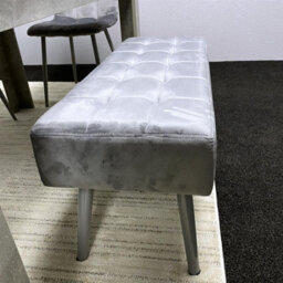Kosy Koala Dining Table And 4 Chairs With Bench Stone Grey Effect Wood Table - Dining Room - thumbnail 5