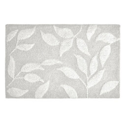 Dreams & Drapes Sandringham 100% Cotton Jacquard Grey Bath Mat - thumbnail 2