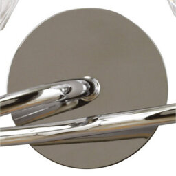 Luminosa Lighting Luminosa Amel Wall Lamp Switched 2 Light L1/sgu10, Polished Chrome - thumbnail 4