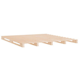 Berkfield Bed Frame 160X200 Cm Solid Wood Pine - thumbnail 6
