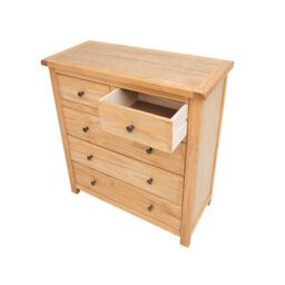 Cabinet Bits Lugo 4 Drawer Chest Of Drawers Brass Knob - thumbnail 4