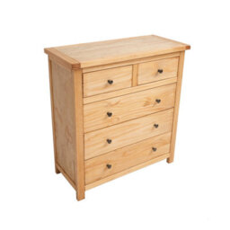 Cabinet Bits Lugo 4 Drawer Chest Of Drawers Brass Knob - thumbnail 3