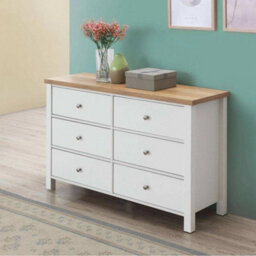 6 Drawer Chest Of Drawers Unit Storage Chest For Bedroom - thumbnail 1