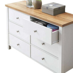 6 Drawer Chest Of Drawers Unit Storage Chest For Bedroom - thumbnail 5